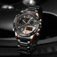 Naviforce 9171 Chromium Men Watch - Black Gold