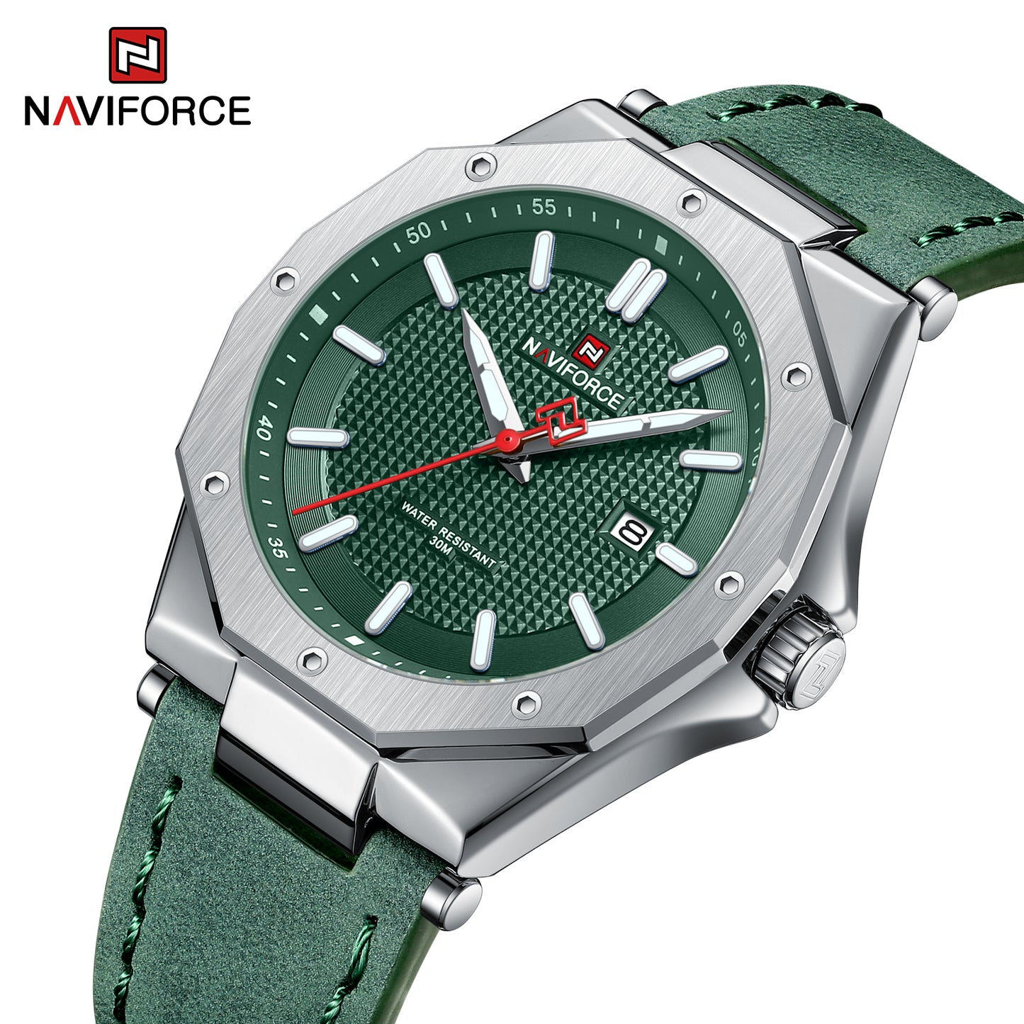 Naviforce 9200L Quartz Men Watch - Green