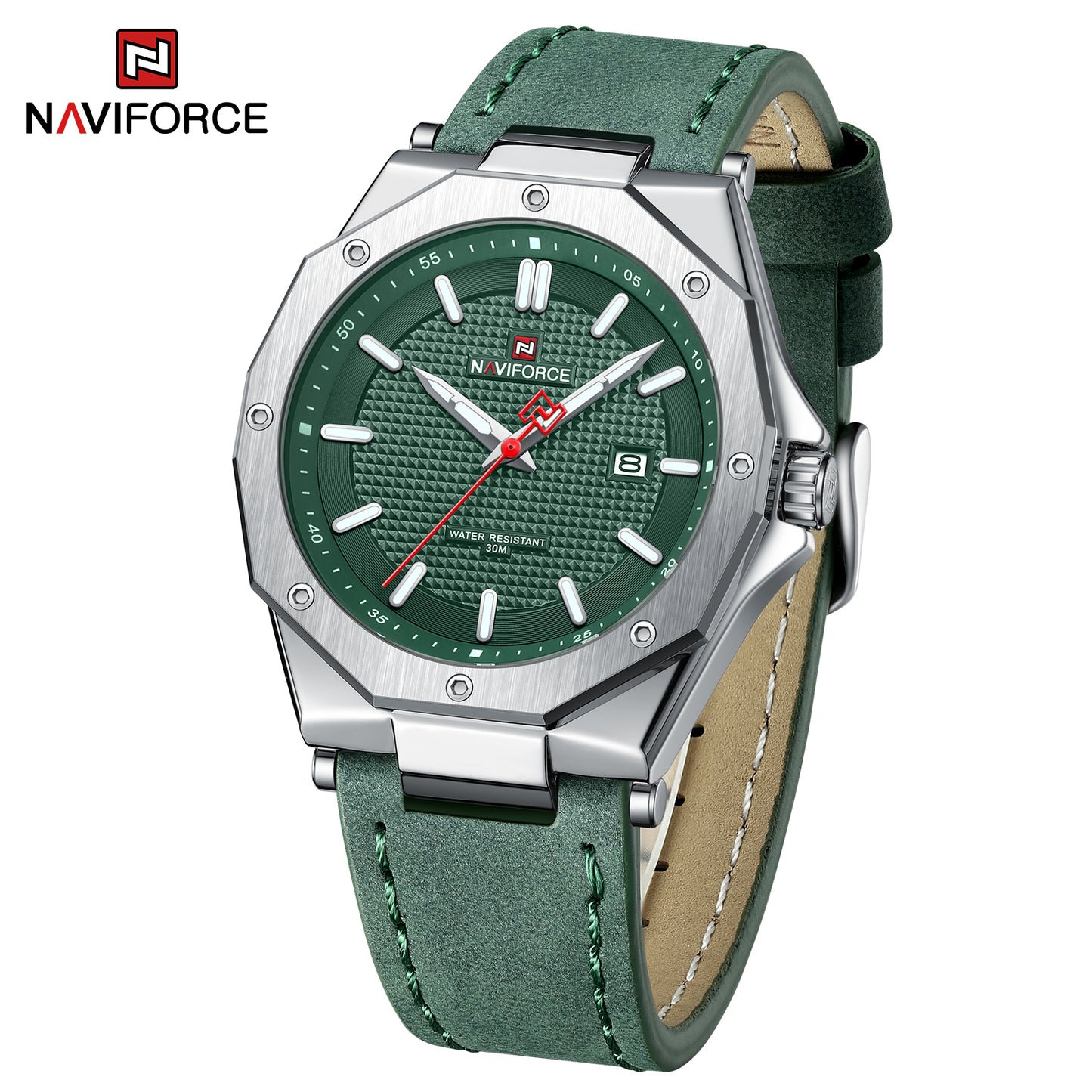 Naviforce 9200L Quartz Men Watch - Green