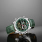 Naviforce 9208 Krivo Men Watch - Silver Green