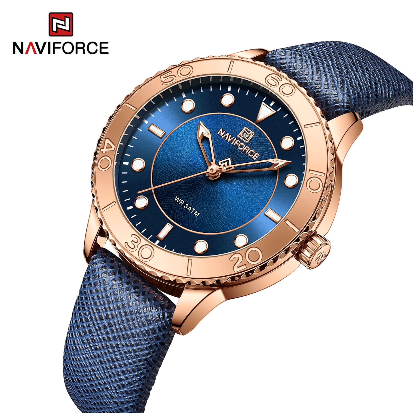 Naviforce 5020 Belladona Women Watch - Blue