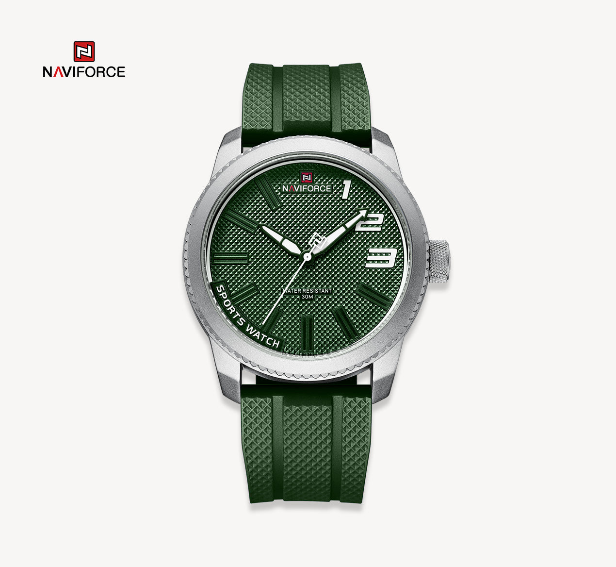 Naviforce 9202T Grandel Men Watch - Green